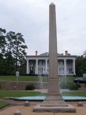Meriwether Monument Marker </b>(south face) image. Click for full size.