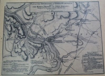 Plan of Operations of General Washington image. Click for full size.