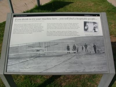 A hospitable people... Marker image. Click for full size.