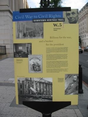 The United States Treasury Marker image. Click for full size.