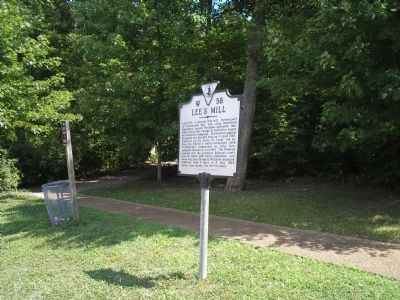 Marker in Lees Mill Historic Park image, Touch for more information