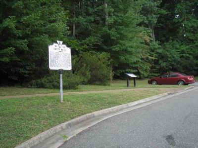 Lees Mill Markers image. Click for full size.