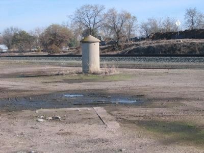 Remains of The First Transcontinental Railroad Terminal. Click for full size. Remains of The First Transcontinental Railroad Terminal image. Click for full size.