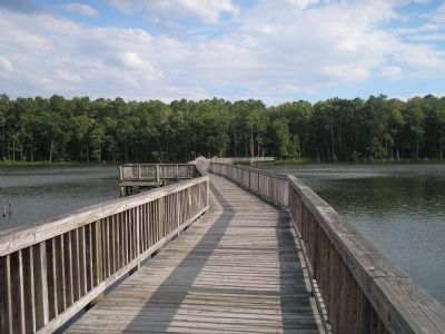 Site of Battle of Dam No. 1. Click for full size. Site of Battle of Dam No. 1 image. Click for full size.