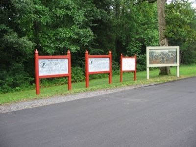West Entrance to Spotsylvania Battlefield. Click for full size. West Entrance to Spotsylvania Battlefield image. Click for full size.