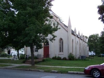 Christ Episcopal Church and Marker image. Click for full size.