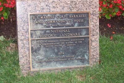 National Historic Landmark, 1976 image. Click for full size.