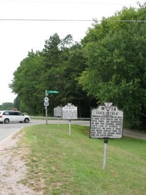 Lee's Retreat Marker image. Click for full size.