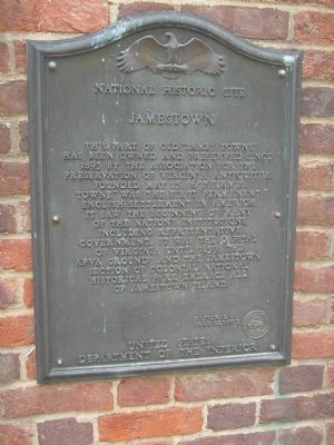 Jamestown Marker. Click for full size. Jamestown Marker image. Click for full size.