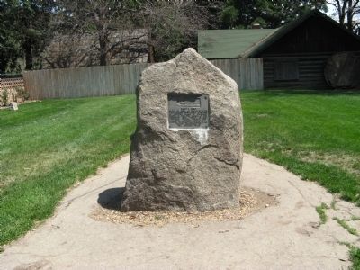 Roop's Fort Marker image. Click for full size.