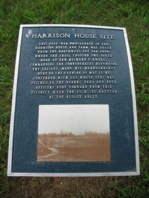 Harrison House Site Marker image. Click for full size.