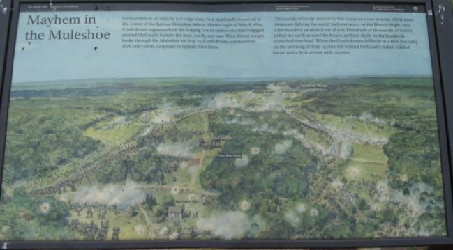 Mayhem in the Muleshoe Marker. Click for full size. Mayhem in the Muleshoe Marker image. Click for full size.