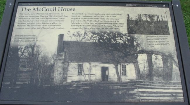 The McCoull House Marker image. Click for full size.