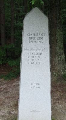 Back of Monument. Click for full size. Back of Monument image. Click for full size.