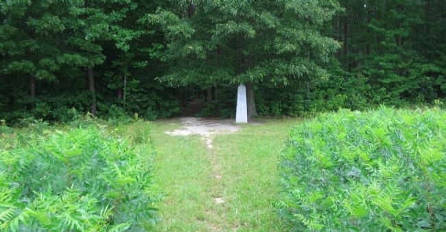 Upton's Charge Monument from the Confederate Side image. Click for full size.