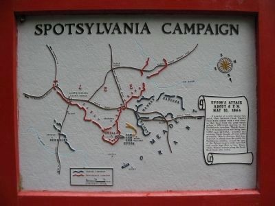 Spotsylvania Campaign Map image. Click for full size.