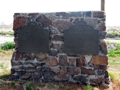 Captain Jack's Stronghold Marker. Click for full size. Captain Jack's Stronghold Marker image. Click for full size.