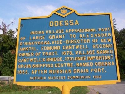 Odessa Marker. Click for full size. Odessa Marker image. Click for full size.