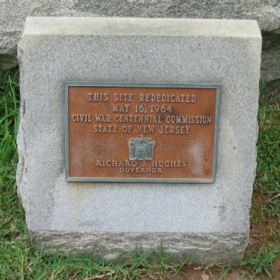 Re-Dedication Plaque image. Click for full size.