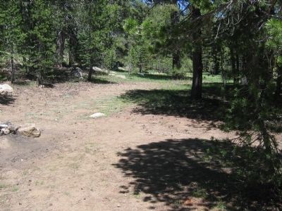 Remnant of Old Route North of Marker. Click for full size. Remnant of Old Route North of Marker image. Click for full size.