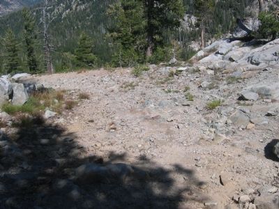Remnant of Old Route West of Marker - Mosquito Lakes image. Click for full size.