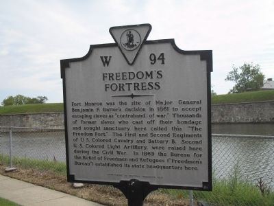 Freedoms Fortress Marker image. Click for full size.
