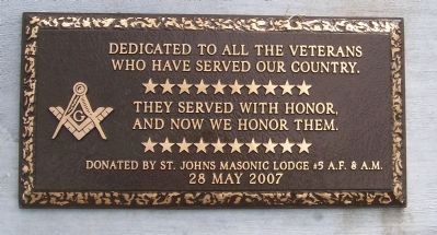 Text on the Vietnam Veterans Memorial Marker image. Click for full size.