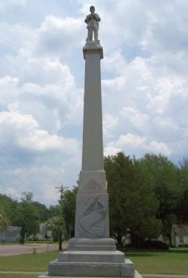 Bamberg Confederate Monument, west face. Click for full size. Bamberg Confederate Monument, west face image. Click for full size.