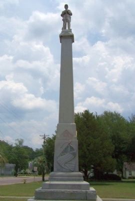 Bamberg Confederate Monument, west face image. Click for full size.