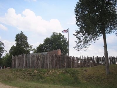 Jamestown Fort image. Click for full size.