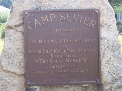 Camp Sevier - In Memory image. Click for full size.