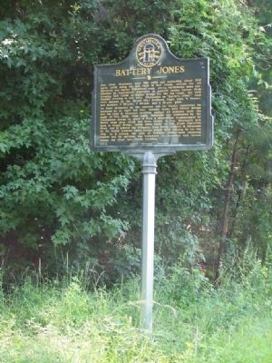Battery Jones Marker. Click for full size. Battery Jones Marker image. Click for full size.