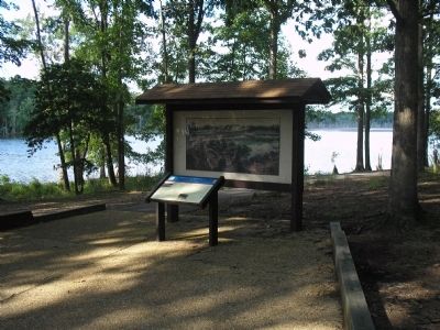 Marker in Newport News Park. Click for full size. Marker in Newport News Park image. Click for full size.