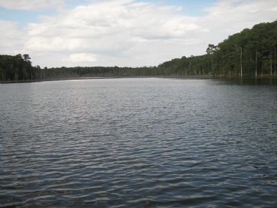Site of Dam No. 1. Click for full size. Site of Dam No. 1 image. Click for full size.