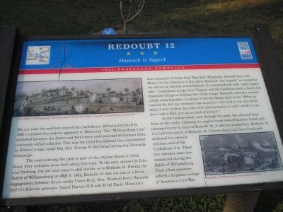 Redoubt 12 Marker. Click for full size. Redoubt 12 Marker image. Click for full size.
