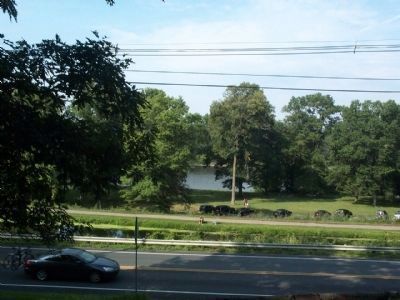View from Site of Crossing Marker. Click for full size. View from Site of Crossing Marker image. Click for full size.