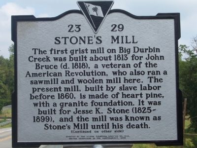 Front - Stone's Mill. Click for full size. Front - Stone's Mill image. Click for full size.