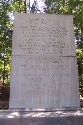 Theodore Roosevelt Marker image. Click for full size.