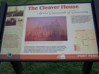 The Cleaver House Marker image. Click for full size.