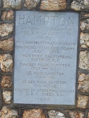 Hampton Marker. Click for full size. Hampton Marker image. Click for full size.