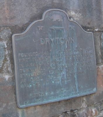 Drytown Marker image. Click for full size.
