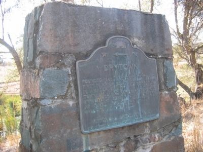 Drytown Marker image. Click for full size.