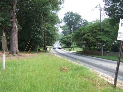 View down Fayetteville Road image. Click for full size.