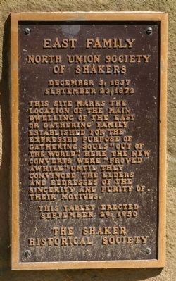 East Family Marker image. Click for full size.