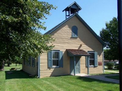 Port Penn Schoolhouse. Click for full size. Port Penn Schoolhouse image. Click for full size.