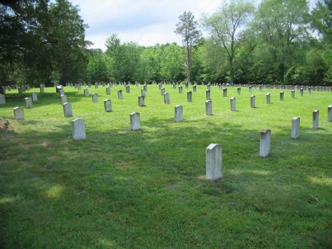 Confederate Cemetery. Click for full size. Confederate Cemetery image. Click for full size.