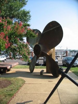 USS South Dakota Propeller. Click for full size. USS South Dakota Propeller image. Click for full size.