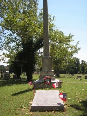 Confederate Dead Marker. Click for full size. Confederate Dead Marker image. Click for full size.