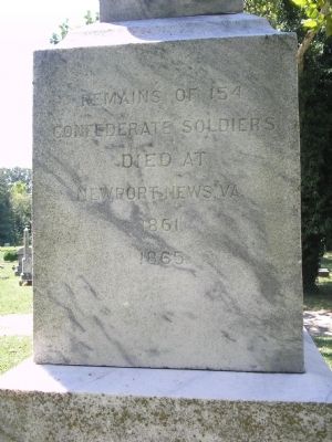 Side of Monument. Click for full size. Side of Monument image. Click for full size.