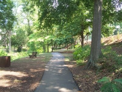 McPherson Park Walking Path. Click for full size. McPherson Park Walking Path image. Click for full size.